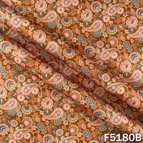 Digital Print Pashmina Fabric - F5180